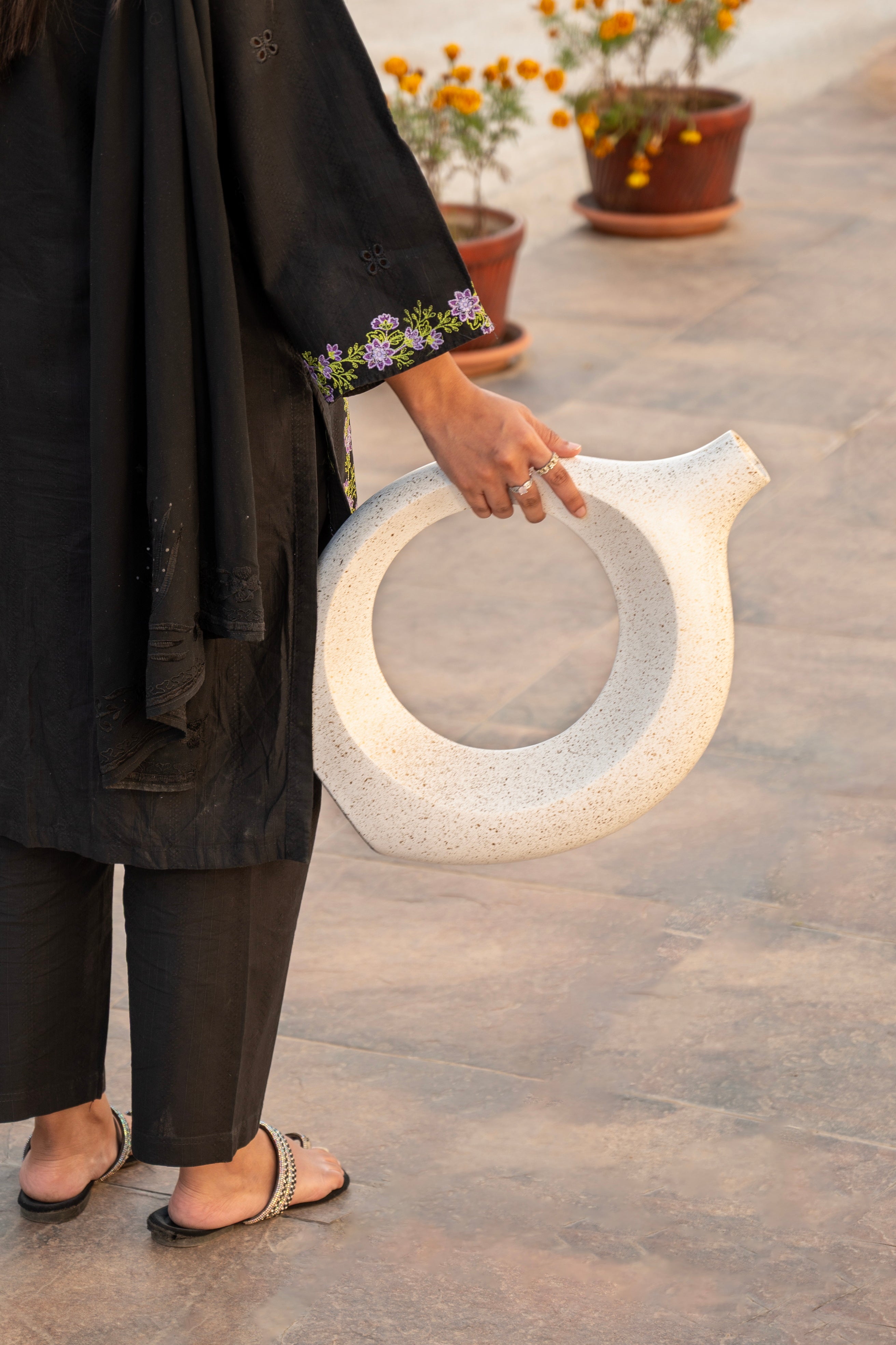 Unity Flow Abstract Decorative Vase