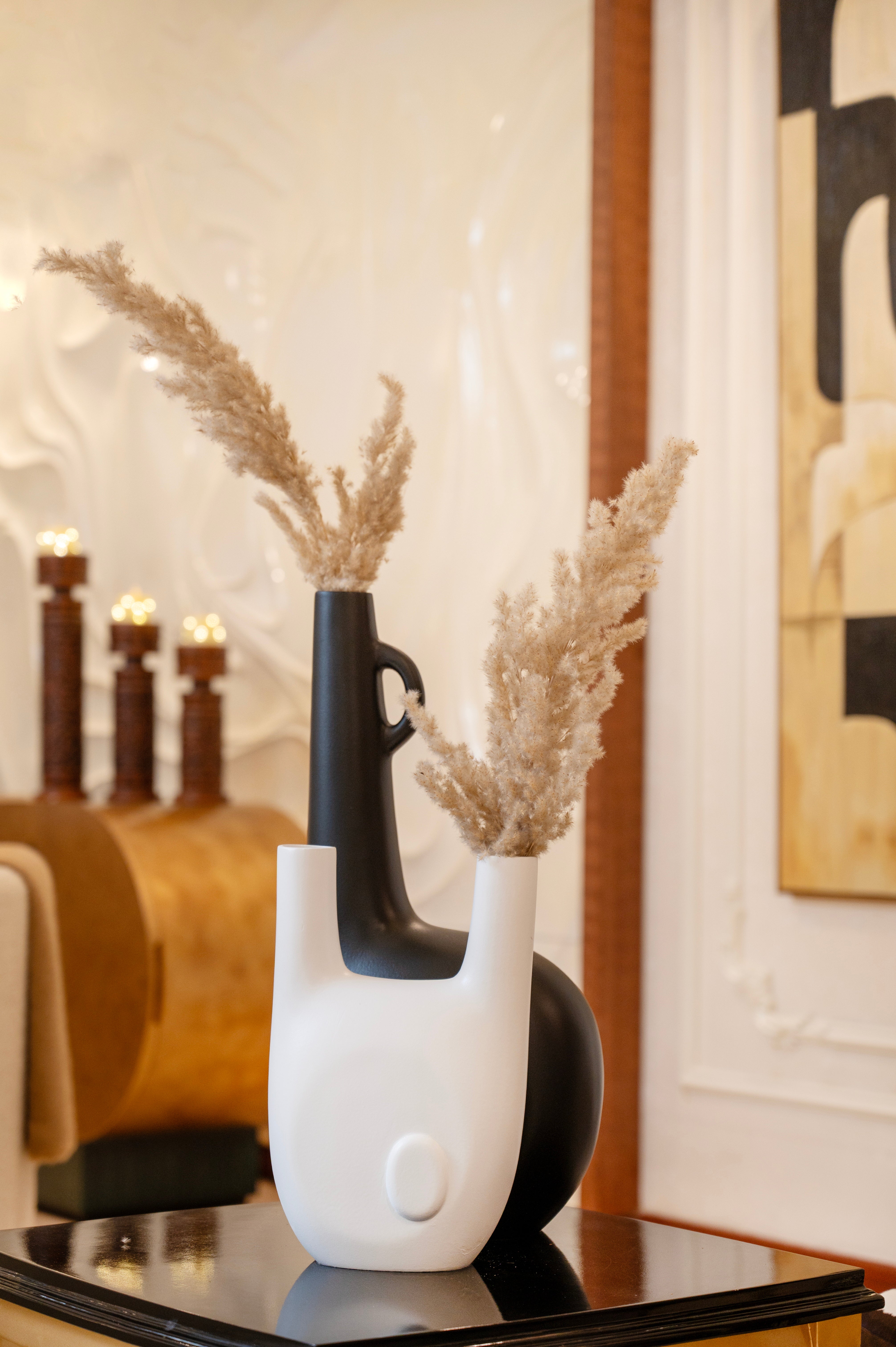 Earth Mark Abstract Sculptural Vase